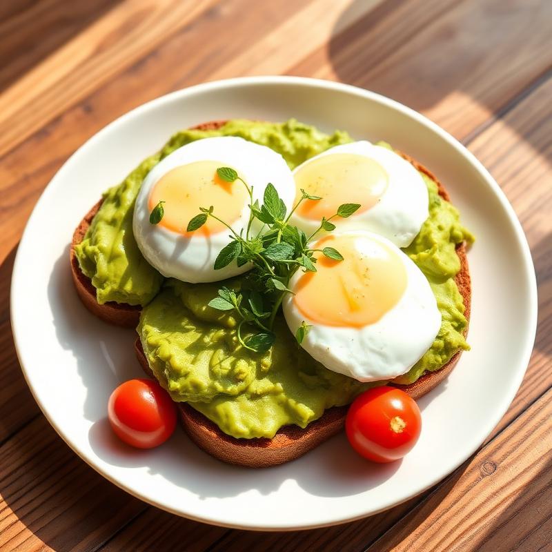 Avocado toast at Orchid Cafe in St Leonards